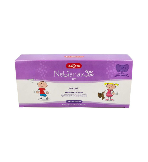 NEBIANAX 3 KIT 20 VIALES 5 ml SPRAY-SOL