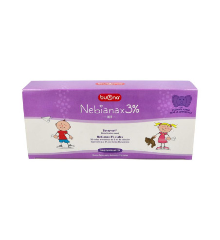 NEBIANAX 3 KIT 20 VIALES 5 ml SPRAY-SOL