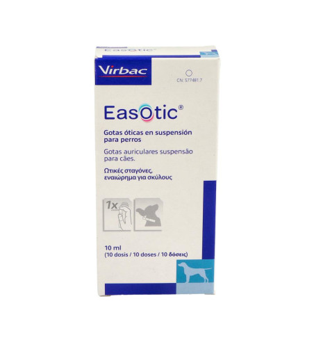 EASOTIC GOTAS OTICAS EN SUSPENSION 1 ENVASE 10 ml