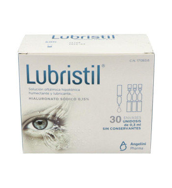 LUBRISTIL SOLUCION OFTALMICA 30 MONODOSIS 0,3 ml