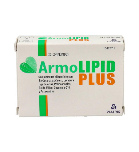 ARMOLIPID PLUS 20 COMPRIMIDOS
