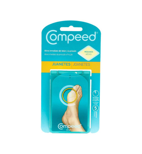 COMPEED JUANETES HIDROCOLOIDE 5 UNIDADES