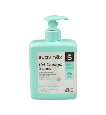 SUAVINEX BABY GEL-CREMA BAÑO SUAVE 1 ENVASE 500 ml