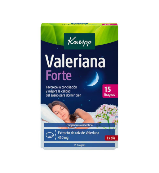 KNEIPP VALERIANA FORTE 15 GRAGEAS