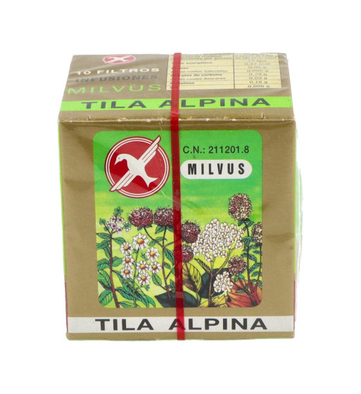 TILA ALPINA 10 FILTROS 1,2 g