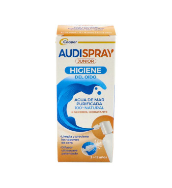 AUDISPRAY JUNIOR SOLUCION LIMPIEZA OIDOS 1 ENVASE 25 ml