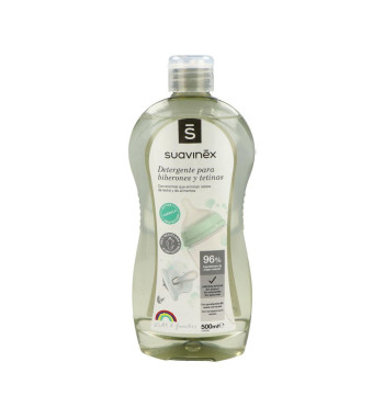 SUAVINEX DETERGENTE ESPECIFICO BIBERONES TETINAS 1 ENVASE 500 ml