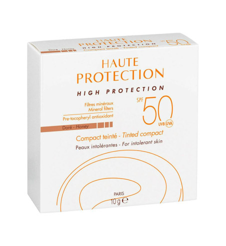 AVENE SPF 50 COMPACTO OIL FREE 1 ENVASE 10 g COLOR DORADO