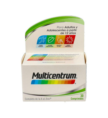 MULTICENTRUM 30 COMPRIMIDOS