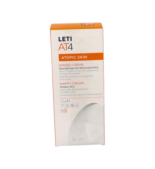 LETI AT4 CREMA PAÑAL PASTA AL AGUA 1 ENVASE 75 g
