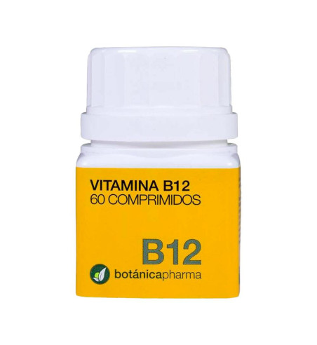 VITAMINA B12 BOTANICAPHARMA 60 COMPRIMIDOS