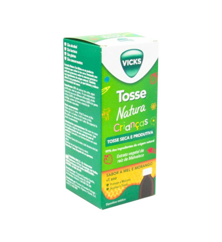 FORMULA NATURA TOS NIÑOS 1 FRASCO 140 ml SABOR MIEL Y FRESA