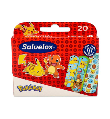 Salvelox Apósito Adhesivo Pokémon 20 Tiras | Farmaenvia
