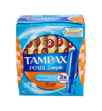 Tampax Compak Pearl Super Plus 18 uds | Farmaenvia