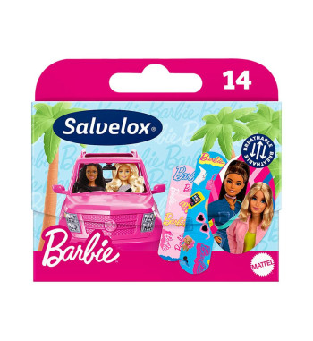 SALVELOX APOSITO ADHESIVO BARBIE 12 TIRAS