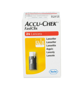 ACCU-CHEK FastClix Lancetas 24 Unidades | Farmaenvia