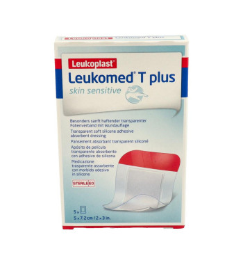 Leukomed T Plus Skin Sensit Apósito 5x7,2 cm | Farmaenvia