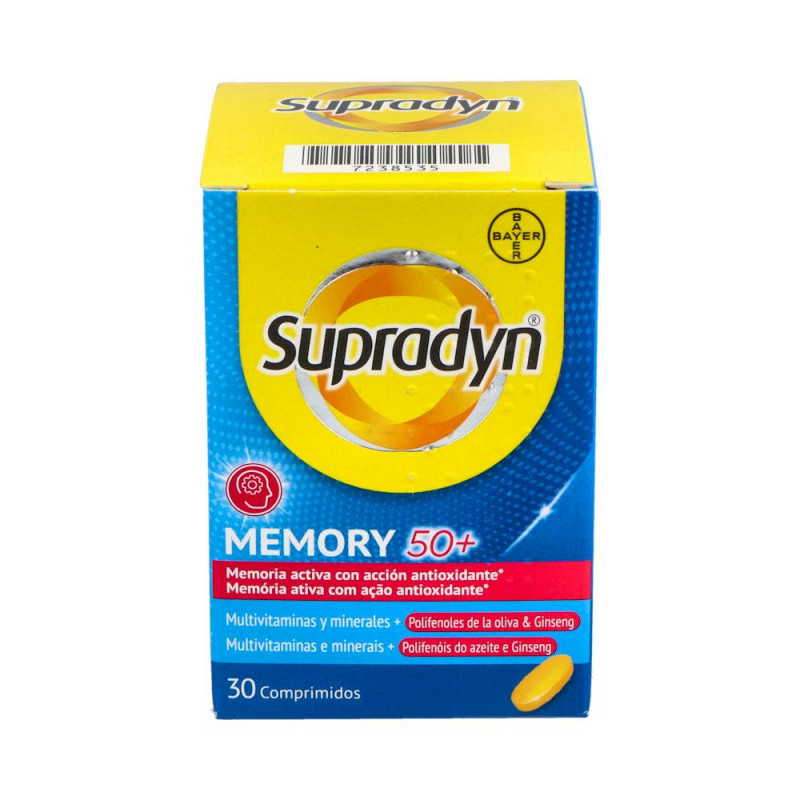 SUPRADYN MEMORY 50 30 COMPRIMIDOS