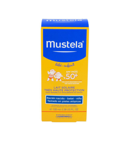 MUSTELA LECHE SOLAR MUY ALTA PROTECCION SPF 50 1 ENVASE 150 ml