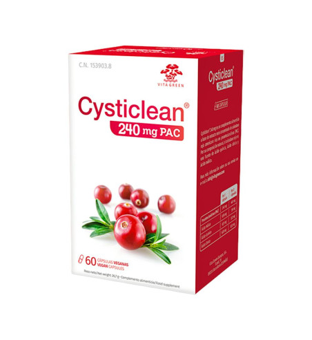 CYSTICLEAN 500 mg 60 CAPSULAS