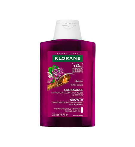 KLORANE CRECIMIENTO CHAMPU ACELERADOR DEL CRECIMIENTO 1 ENVASE 200 ml