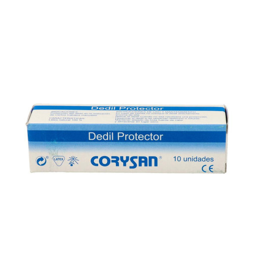 DEDIL CORYSAN LATEX DIAMETRO 22 cm TALLA 6 10 UNIDADES