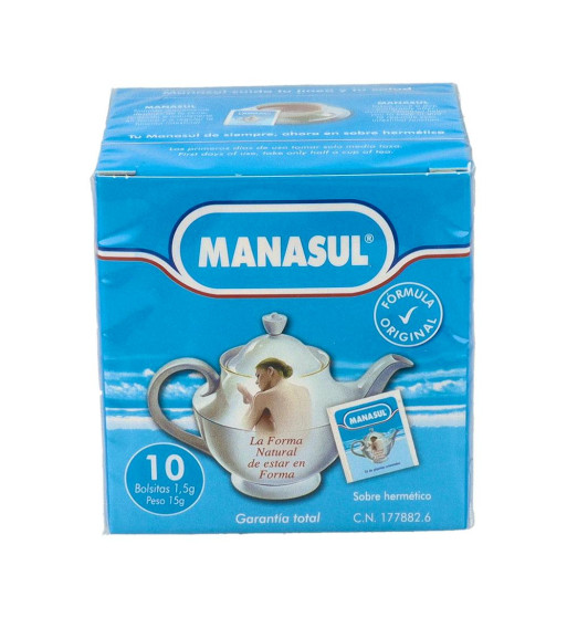 MANASUL TE 10 BOLSITAS 1,5 g