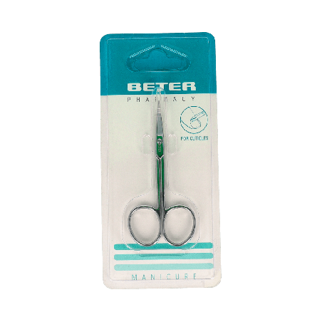 Tijera Manicura Beter Pieles Curva 9,2 cm | Farmaenvia