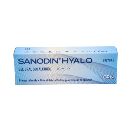 Sanodin Hyalo Gel Oral 10 ml - Aftas y Llagas | Farmaenvia