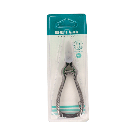 Alicate Pedicuro Beter Cromado 13,5 cm | Farmaenvia