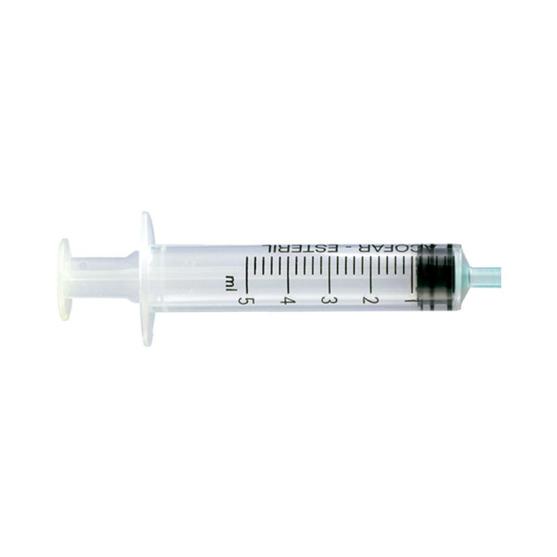 ACOFAR Jeringa 3 Piezas Estéril 5ml Sin Aguja | Farmaenvia