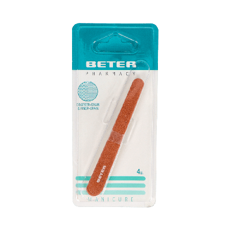 Beter Lima Uñas Manicura Corindón 4 U 11cm | Farmaenvia