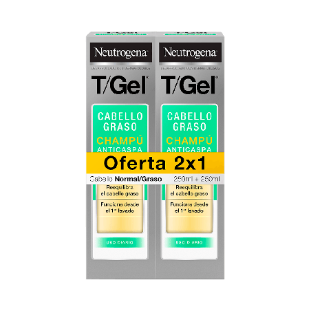 NEUTROGENA T/Gel Champú Normal Graso 250ml | Farmaenvia
