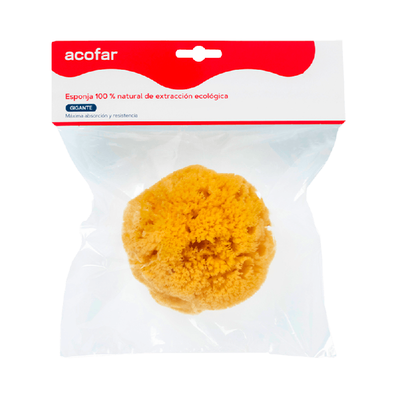 Acofar Esponja Natural Grande | Farmaenvia.