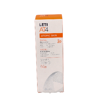 Leti AT4 Facial SPF 20 Piel Atópica 50ml | Farmaenvia