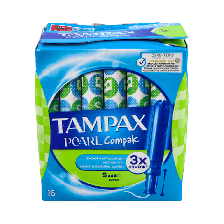 Tampax Compak Pearl Super 18 U. | Farmaenvia