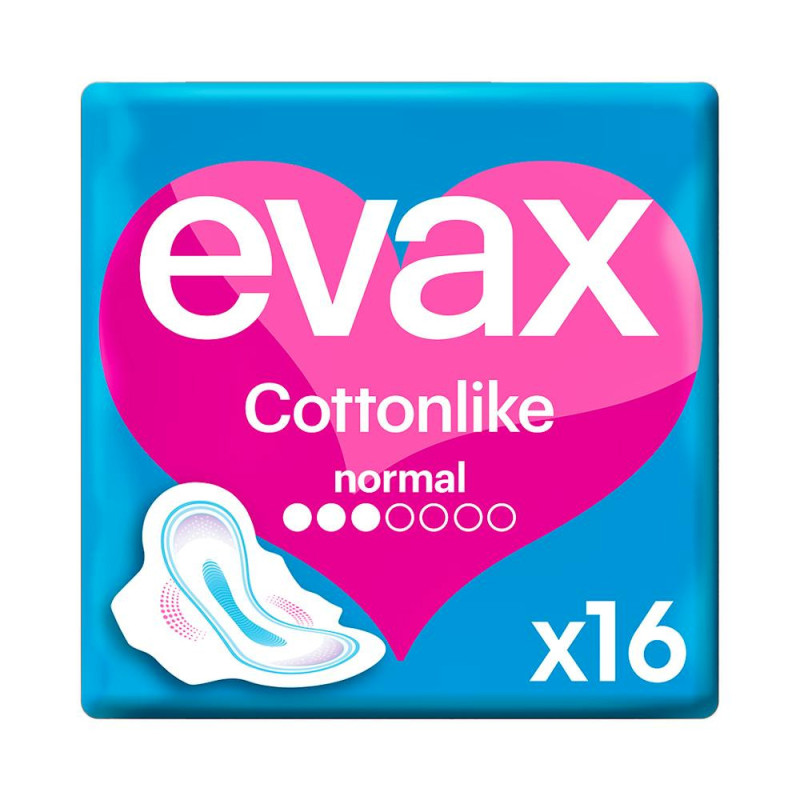 Evax Cotto Normal con Alas 16 Uds | Farmaenvia