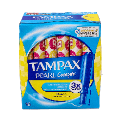 Tampax Compak Pearl Regular 18 Unidades | Farmaenvia
