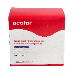 ACOFAR Compresas Gasa Estéril 50 Unidades | Farmaenvia
