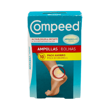 COMPEED Ampollas Talla Mediana 10U - Pack Ahorro | Farmaenvia