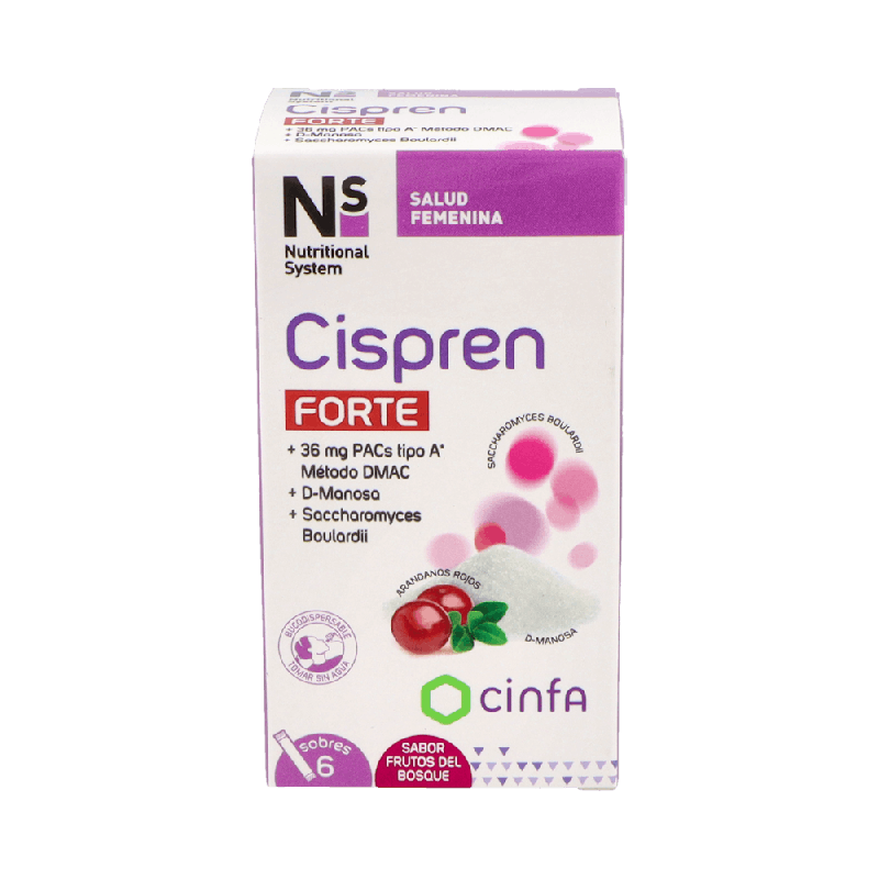 NS Cispren Forte 6 Sobres | Vías Urinarias | Farmaenvia