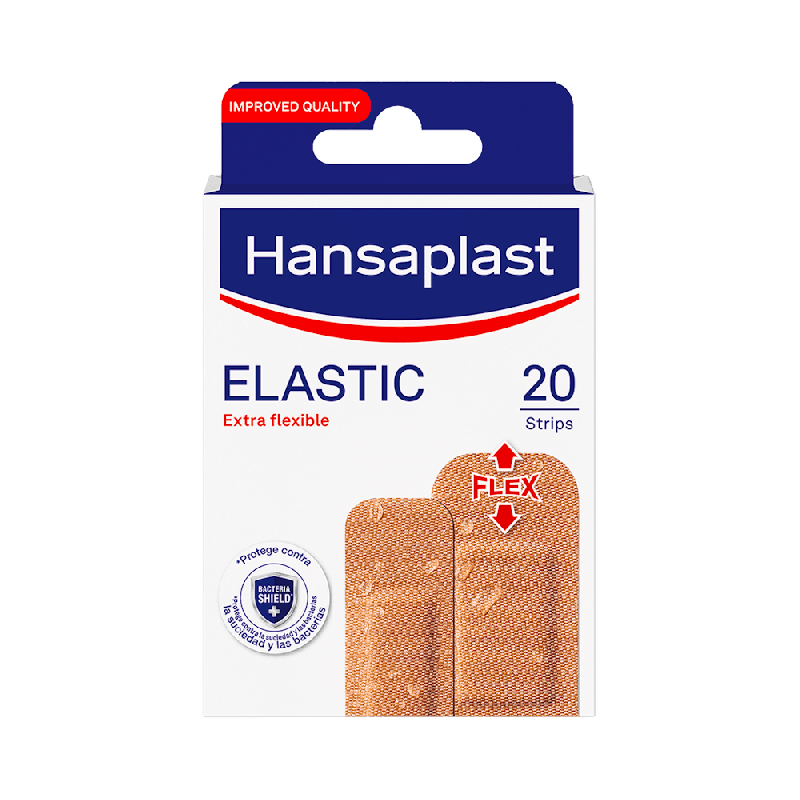 Hansaplast Elastic Apósito Adhesivo 2 Tamaños 20 Tiras | Farmaenvia