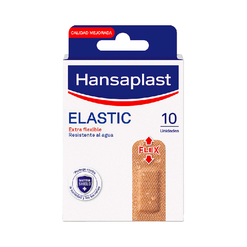 Hansaplast Elastic Apósito Adhesivo 10 U. 72x22mm | Farmaenvia
