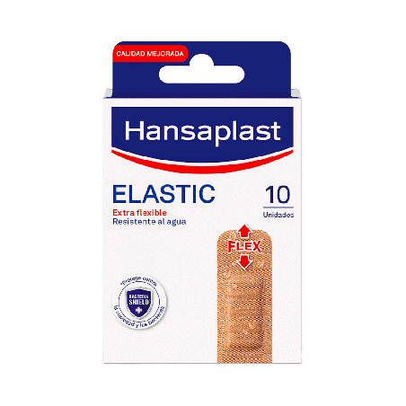 Hansaplast Elastic Apósito Adhesivo 10 U. 72x22mm | Farmaenvia