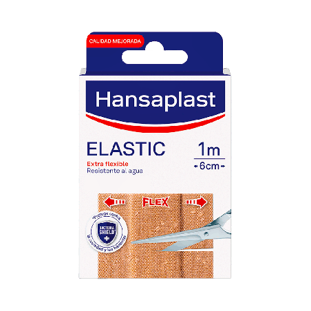 Hansaplast Elastic Apósito Adhesivo Tira 1 M x 6 CM | Farmaenvia
