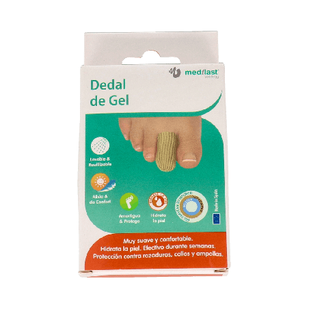 Medilast Dedal Forrado de Gel Talla S - Protección | Farmaenvia