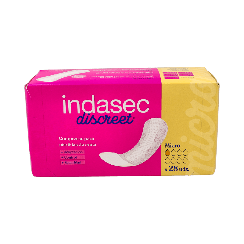 INDASEC Discreet Micro 28 Unid | Farmaenvia