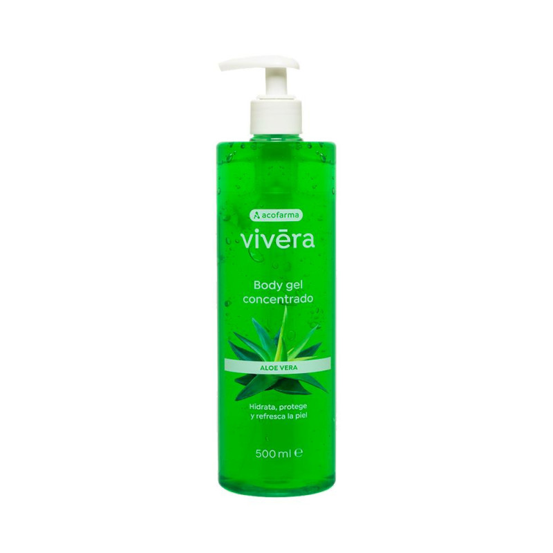 Acofarma Vivera Body Gel Concentrado Aloe Vera 500ml | Farmaenvia