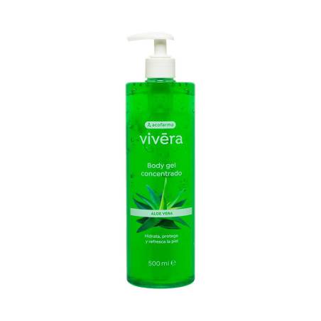 Acofarma Vivera Body Gel Concentrado Aloe Vera 500ml | Farmaenvia