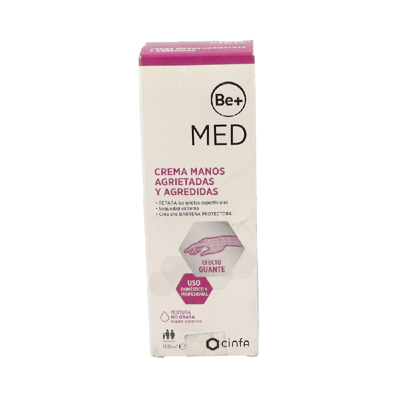 BE+ MED Crema Manos Agrietadas 100ml | Farmaenvia